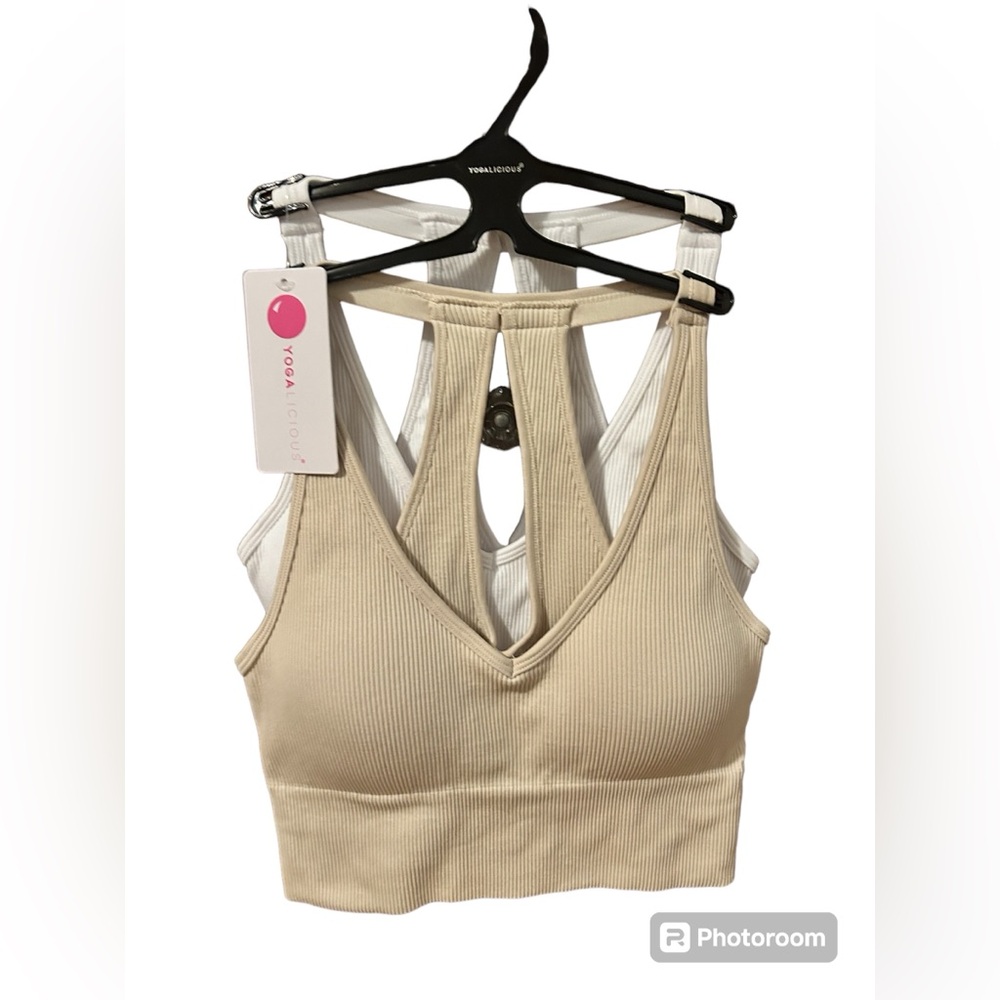 COPY - yogalicious lux sports bra/shirt Sz M